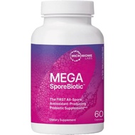 Microbiome Labs MegaSporeBiotic Probiotics 60 Capsules for Women & Men - Spore-Based Probiotics for 