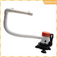 [BlesiyaedMY] 12V 350GPH Live Aerator Bilge Pump 3/4" Hose