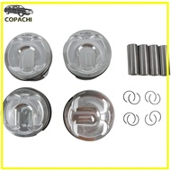 4pcs AG9Z-6108-L Car Engine Piston&Piston Rings Set for Land Rover Discovery Range Rover VOLVO S60 X