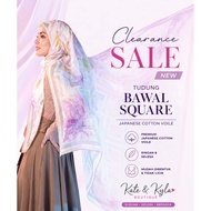 🌸 Tudung Bawal Square Printed 🌸