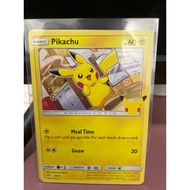 Pokemon TCG Pikachu 25/25 McDonald’s 25 Anniversary