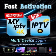 🚀 MYIPTV4K / IPTV4K | RENEW TOPUP LANGGANAN RELOAD 3 / 6 / 12 BULAN MYIPTV 4K IPTV 4K
