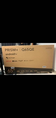 PRISM+ Q65-QE Quantum Edition 4K Android10.0 TV  65 inch  Quantum Colors