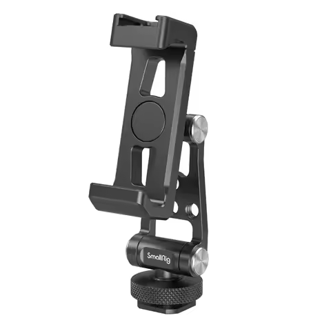 SmallRig Metal Phone Support with Cold Shoe Mount Phone Support for DJI RS 4 RS4 Pro RS3 RS3 Pro RS3