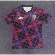 (Fans' Edition) 2526 Match - Lyon Pre-match Football Jersey - Thai Version - High-Quality S-3XL