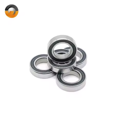 6801RS Bearing ABEC-7 12x21x5 mm Thin Section 6801-2RS Ball Bearings 61801 RS With Black Sealed L-21
