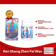 BESTSELLER Ren sheng zhen fei wan obat gemuk badan ginseng biru ori