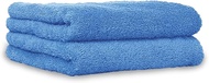Iris Plaza Face Towel, 13.4 x 33.9 inches (34 x 86 cm), Royal Blue, Senshu Towel, High Absorbency, Q