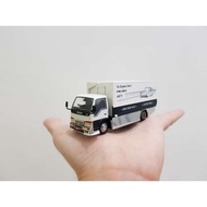 Diecast yo engine start x peako 1/ semi side wing truck isuzu truck