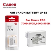 【Shipping from Japan】Canon LP-E8 / LPE8 Battery For Canon EOS 700D,650D,600D,550D Canon LP-E8 Rechar