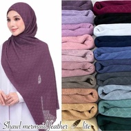 SHAWL MERMAID FEATHER LITE