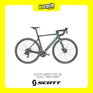 Scott Addict RC 20 Disc : Black / Prism Green - Size S Basikal Dewasa Bike Basikal