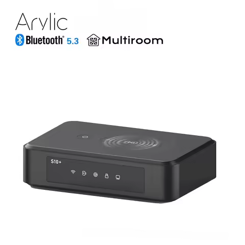 Arylic S10+ WiFi Bluetooth 5.0 Audio Receiver, Wireless multiroom Home Stereo Music Receiver Circuit