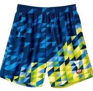 【💥日本直送 】 VICTAS 乒乓球 比賽短褲 男女通用 藍色配黃色 2XS-4XL