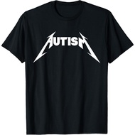 Funny Adult T-Shirt Autism Skeleton Meme Metal Rock For Men Women T-Shirt Fashion Tops For Boys and 