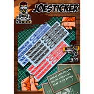 STICKER RIM CE28. ADA PELBAGAI PILIHAN WARNA. SAIZ UNIVERSAL & SANGAT SESUAI UNTUK RIM 15,16,17