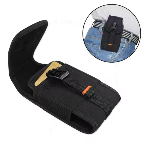 Wallet Pouch Phone Case For Doogee S200 Ultra S119 S118 Pro Adjustable Card Waist Belt Clip Bag For 