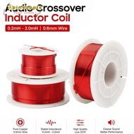 PINEAMY Speaker Crossover Inductor Coil, Copper 0.6mm Audio Inductor Coil, 0.2mh-2.0mh Inductor Coil