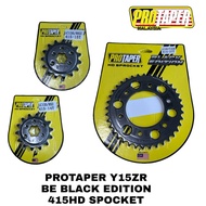 Y15ZR FZ150 PROTAPER 415 BE BLACK EDITION SPOCKET