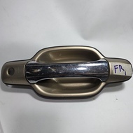 Right Hand Isuzu d-max Year 03 To 2011 Chrome Handle Bronze Floor Detachable Skin Defect According T