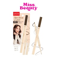 U STAR 2 In 1 Slim Brow Pencil & Liner 2 In 1 0.57 G.