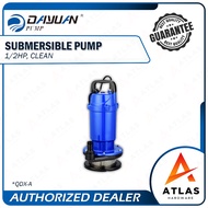 Dayuan Submersible Pump Clean 1/2HP QDX-A