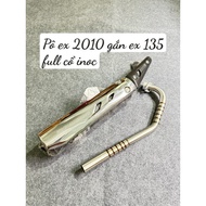 Ex 2010 exhaust fitted with 5-speed 135 exciter, smooth exhaust