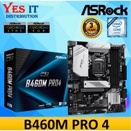 ASROCK B460M PRO4 10TH GEN INTEL LGA 1200 M-ATX GAMING MOTHERBOARD