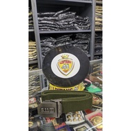 BELT MEN'S PLAIN CANVAS TACTICAL 511 BUCKLE BELT