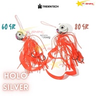 -SF-Curly Fire Ball Umpan Mancing Laut 60gr 80gr Slow Jigging Action Gurita / Ubur-Ubur Cocok Target