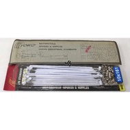 YOKO MOTORCYCLE SPOKES & NIPPLES(10×161)