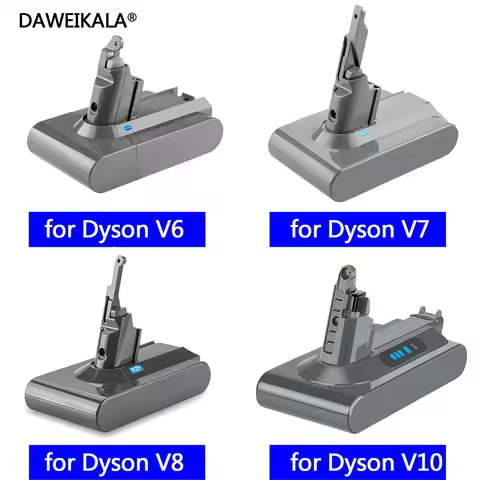 for Dyson V6 V7 V8 V10 Battery Series SV12 DC62 SV11 SV10 Handheld Vacuum Cleaner Spare battery Repl