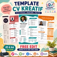 EDIT FORMAT | DOCUMENT REPAINTING | CREATIVE CV TEMPLATE
