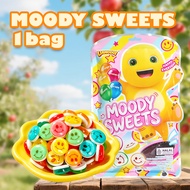 LIANGGUI Moody Sweets Permen Smile Candy Rasa Buah Asam Manis Lembut Cemilan Anak Snack Viral