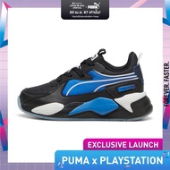 PUMA KIDS - รองเท้าผ้าใบเด็ก PUMA x PLAYSTATION RS-X สีดำ - FTW - 39665802