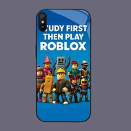 HW-27 ROBLOX Game Glass KACA Casing for Xiaomi Redmi Note poco 14R A4 9i C75 14C 7 9A A3 Pro 5G