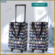 Shopping trolley cart grocery shopping small trolley trolley trolley hand trolley foldable portable household elderly supermarket small trailer