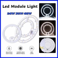 Ready Stock 24W 36W 48W LED Magnet Light Source Module Circular Tube Led Ceiling Light