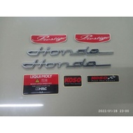 A Set Of 7 EMBLEM Items