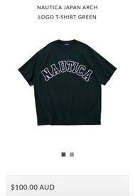 NAUTICA JP Arch Logo T-shirt