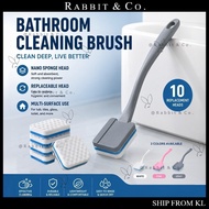 R&C Berus Pembersih Bilik Air Nano Span Ganti 10 Kepala Bathroom Cleaning Brush 10 Refill Heads