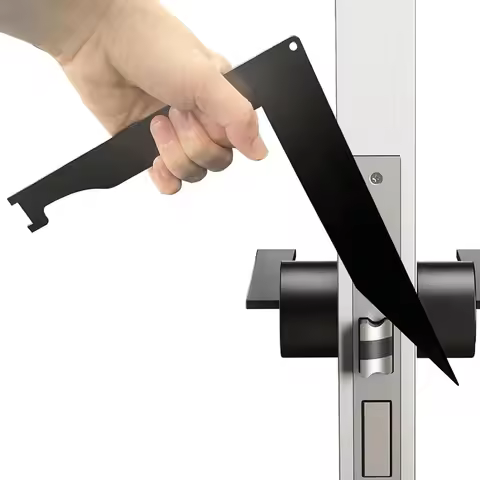 Swipe Tool Access Doors Easily Multi-Purpose Practical Firefighter Tool Stainless Steel Pry Bar Leve