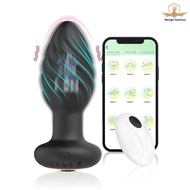 Hengt Silicone Wireless Vibrating Butt Plug Anal Vibrator Wireless Remote/APP Sex Toys For Women Men Ass Anal Dildo Massager
