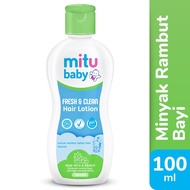 Mitu Hair Lotion 100ml Mitu Baby Hair Lotion Aloevera &amp; Pecan Baby Hair Oil Aloe Vera &amp; Pecan