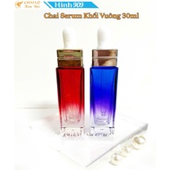 Cosmetic bottles - Square Serum Bottles 30ml