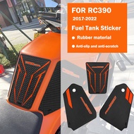 For Motorcycle Accessories  RC 390 rc 390 2017-2022 Tank Pad Protector Sticker Decal Gas Knee Grip T