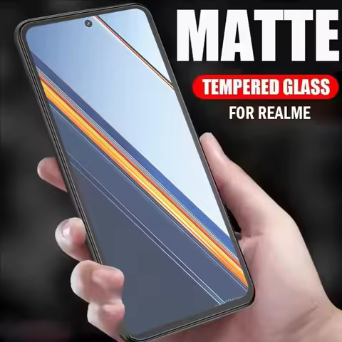Matte Tempered Glass for Realme Neo7 SE 7X GT7 GT6 GT5 GT3 GT2 Pro Screen Protector for C75X C75 C67