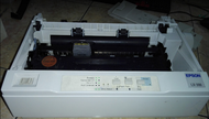 printer EPSON LX300 second tanpa asesoris