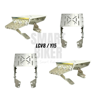 EMS Top Rack Adjustable CNC Aluminium Silver (No Signature)