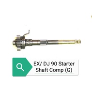 Demak EX90 / DJ90 Starter Shaft